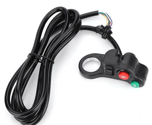DK-04 3-in-1 Head Light Switch Horn Turn Signal For Motorcycle E-Bike Scooter