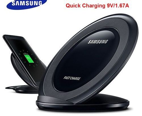 Samsung Wireless Charger Galaxy Note 8 S7 Edge S8 Plus IPhone X 8 8 Plus Fast Quick Charging 9V 1.67