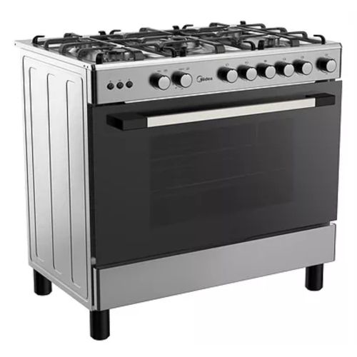 Midea 5 Gas Burners Gas Cooker( 90 X 60 ) 36LMG5G030- Silver