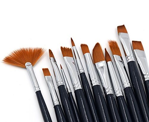 Art Paint Brush Set for Watercolor, Acrylics, Oil & Face Painting â€“ by ARTacts
