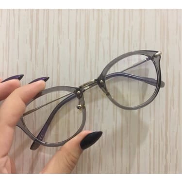 Round Reading Glasses – Grey