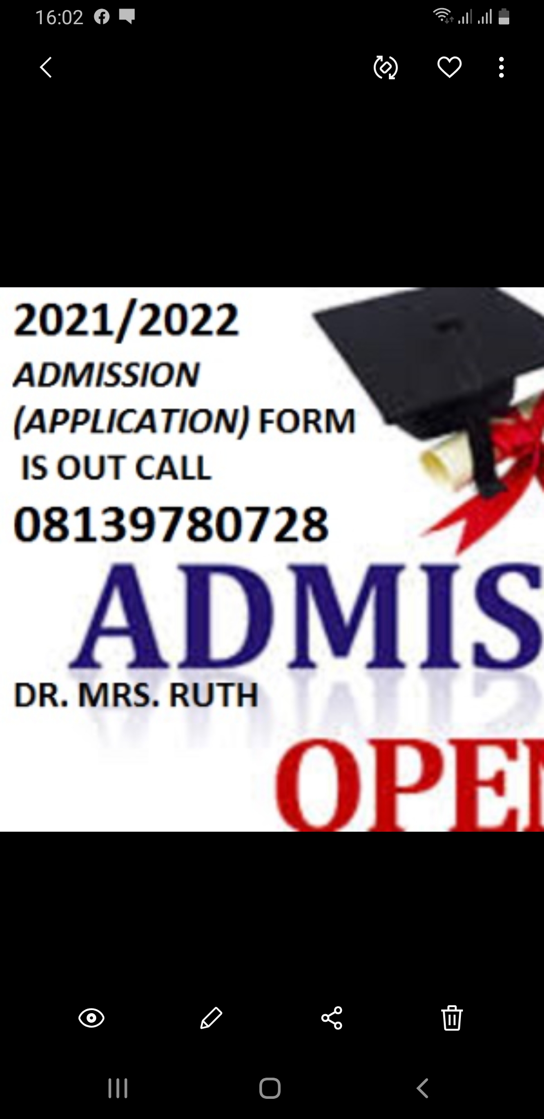 School of Nursing, (SON) Gwagwalada Admission Form is out call 08139780728