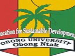 Obong University, Obong Ntak Sandwich/Part Time Programme 2021/2022 Admission Fo