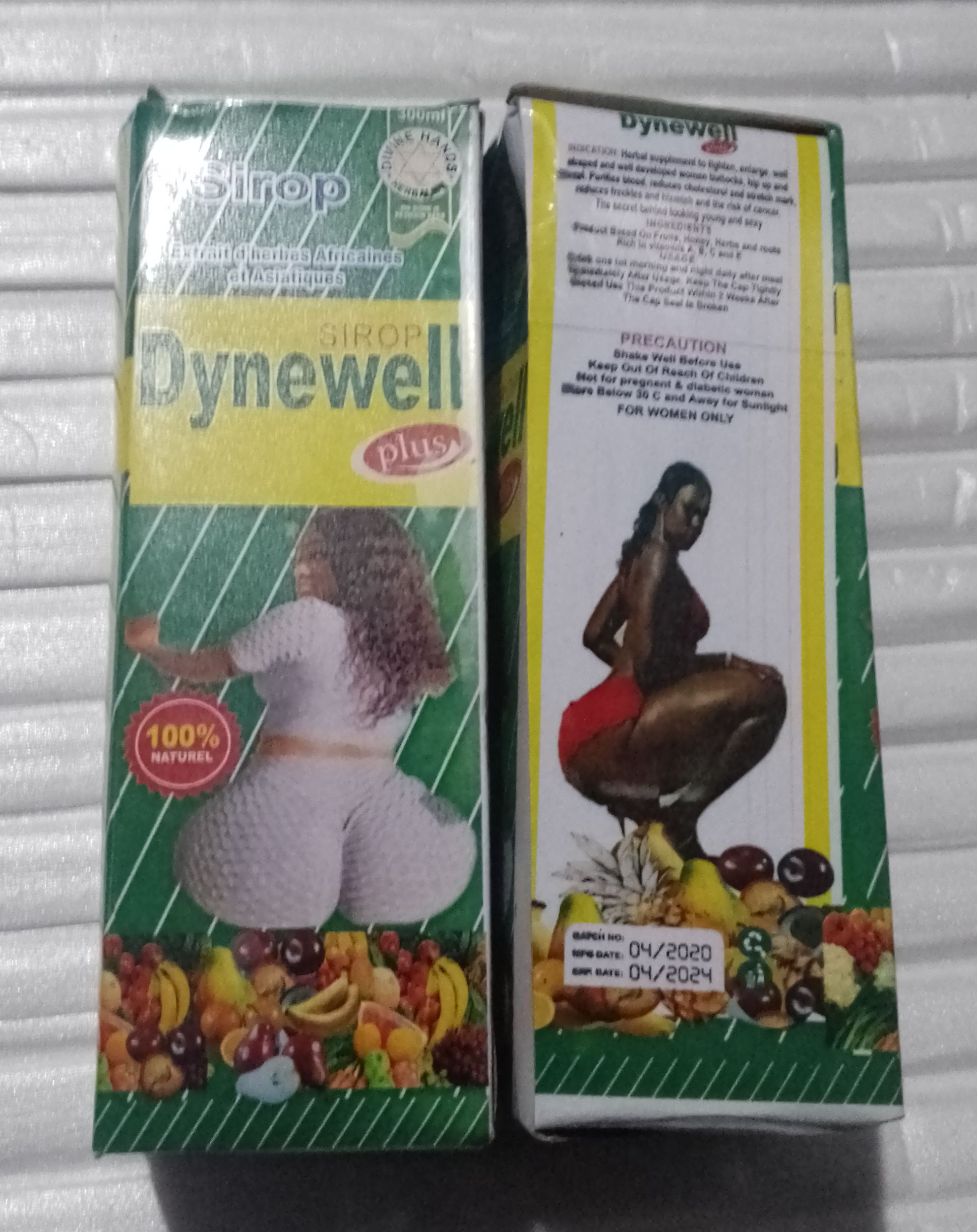 Dynewell Plus Syrup for Weight Gain and Butt and Hips Enlargement and Curves