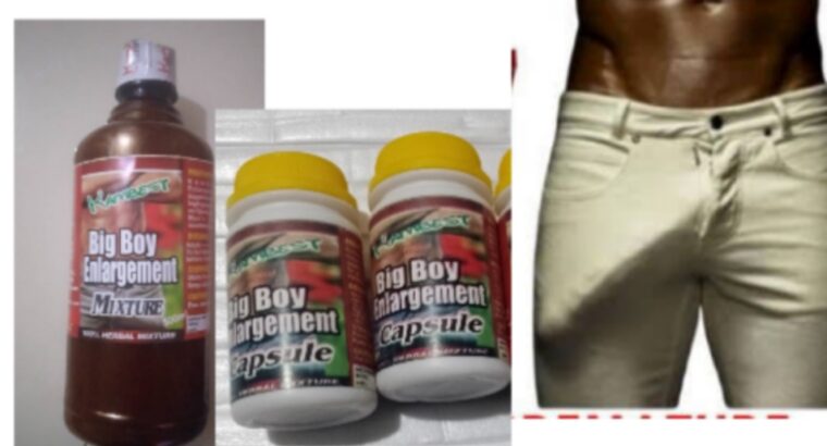 2 Big Boy Penis Enlargement Capsule+1 Enlargement Herbal Mixture Syrup Liquid Dr