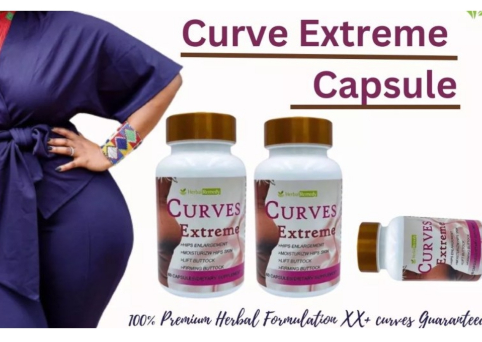 Curves Extreme Maca Capsule for Butt and Hips Enlargement