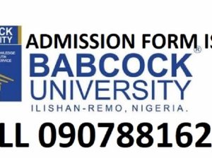 Babcock University 2023/2024 Admission List Released.(1st to 3rd batch)For Admis