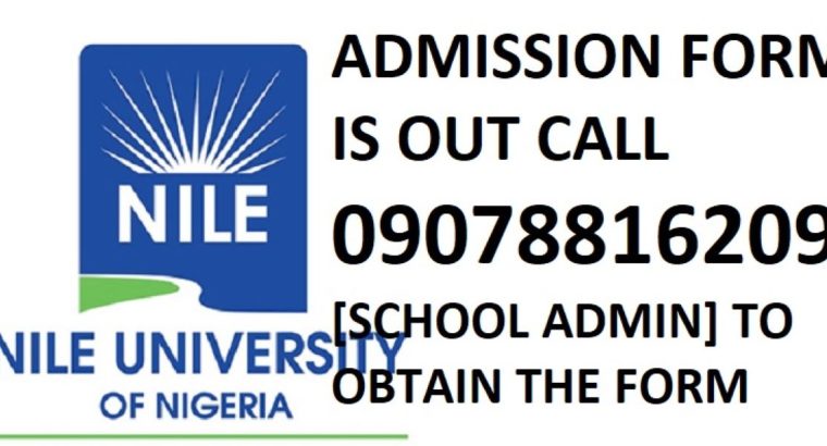 Nile University of Nigeria 2023/2024 FIRST AND 2ND BATCH ADMISSION LIST is out..
