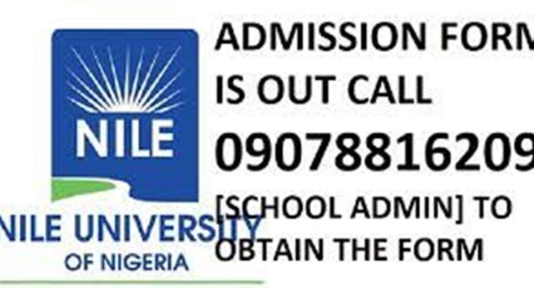 Nile university Abuja 2023/2024 Admission List (1st,2nd,3rd) is Out. For Admissi